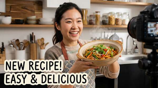 女神视频美食视频教程